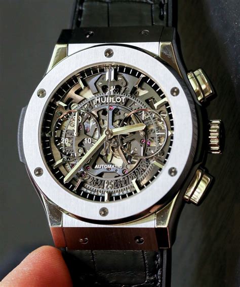 hublot classic fusion aero automatic chrono|Hublot classic fusion chronograph 42mm.